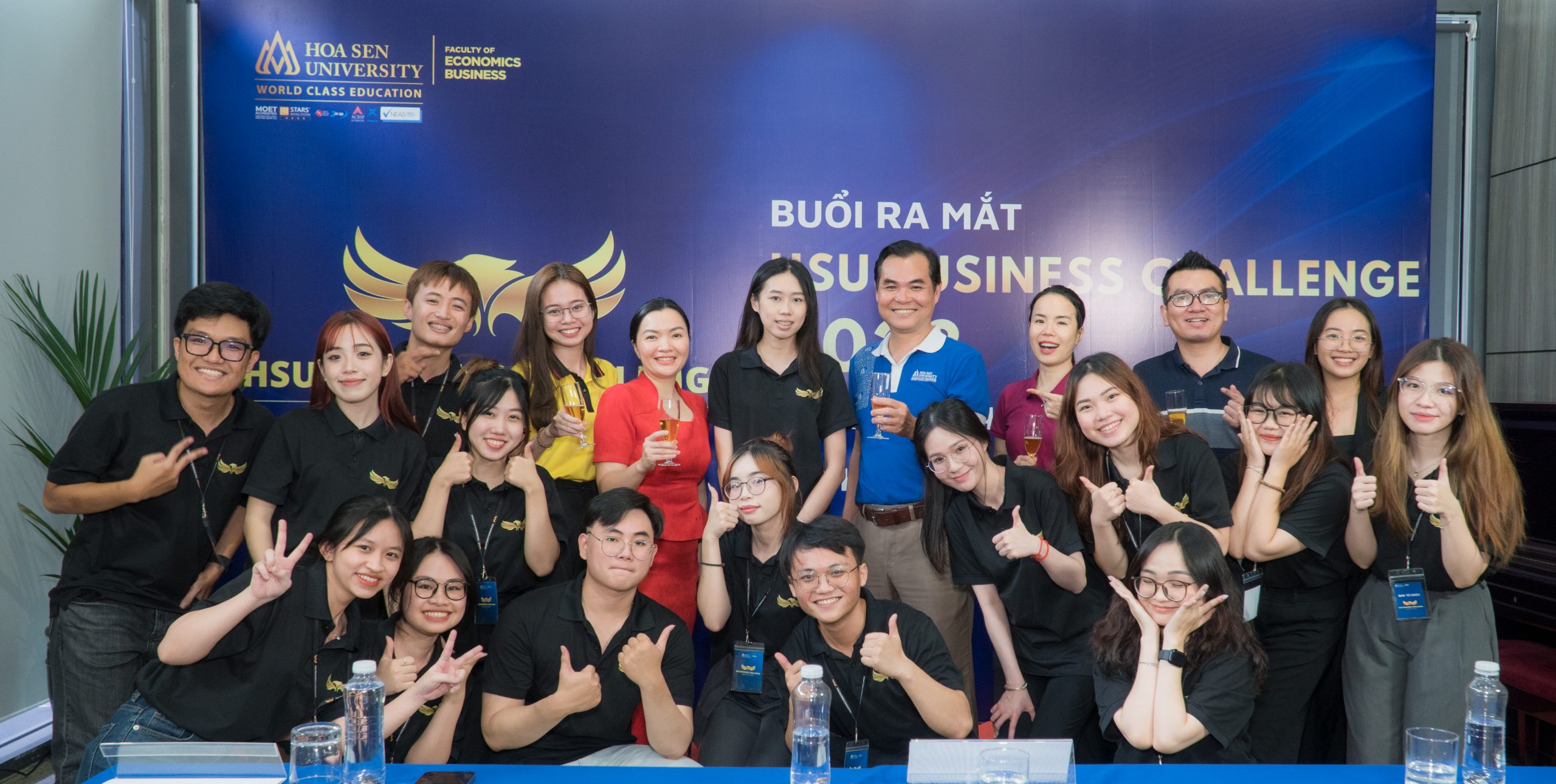 Ban giám hiệu và Ban t?chức HSU Business Challenge 2023