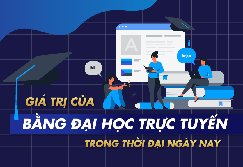 Giải đáp câu hỏi bằng đại học trực tuyến có giá trị không