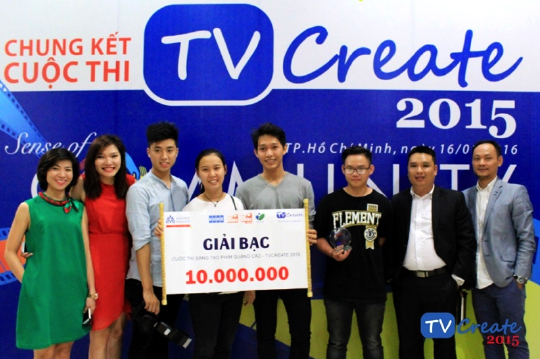 Nhom Do gianh giai bac cuoc thi TVCreate 2015