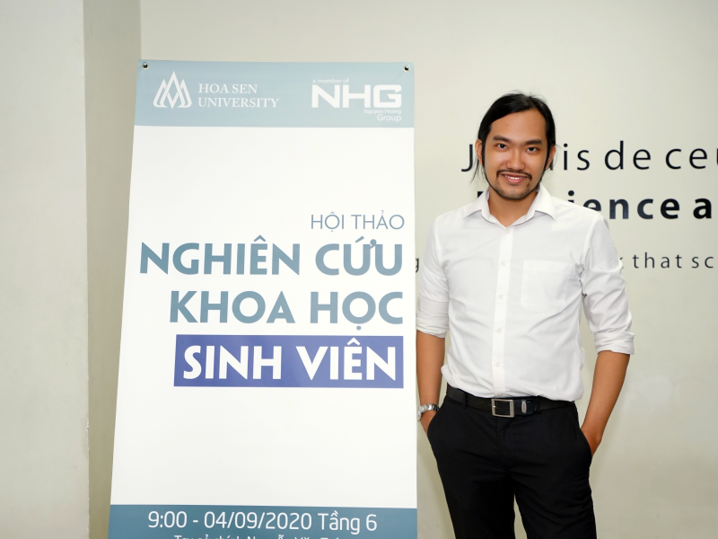 Sinh viên khoa Kinh tế-Quản trị HSU đạt giải nhất Hội thảo Nghiên cứu khoa học sinh viên Hoa Sen 2019-2020