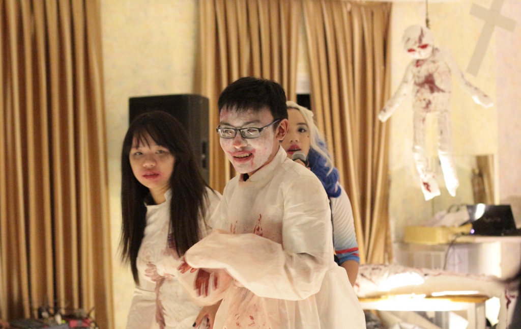 Le hoi halloween sinh vien dai hoc Hoa Sen