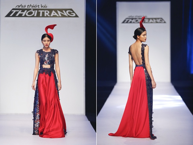 Thiêt kế của Tiến Triển tại Project Runway